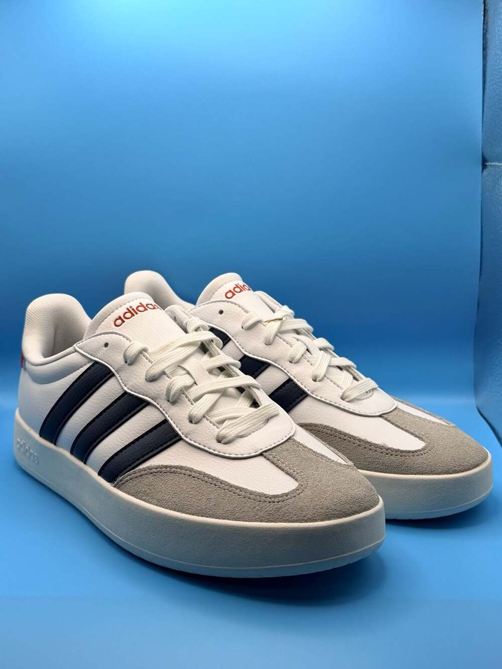Adidas Breaknet 2.0 Sneakers White Black Red Size 10
